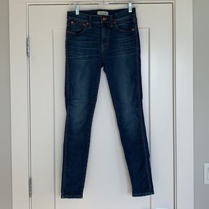 Madewell 9” High Riser Skinny Jeans